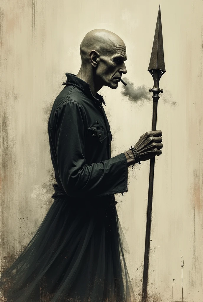 I would like to create a death notice that does not have a description.: " died puffing on spear" with a photo that I will send