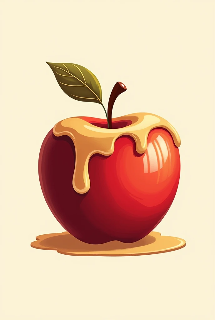 create me a business logo of apple fudge