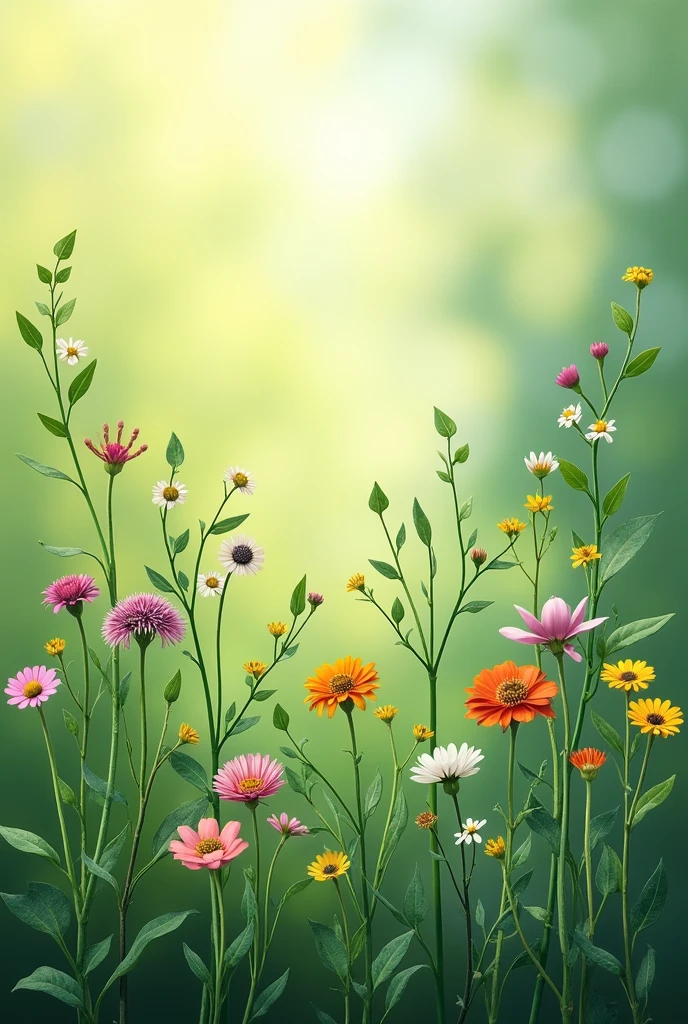 image of a medicinal plants background for cover