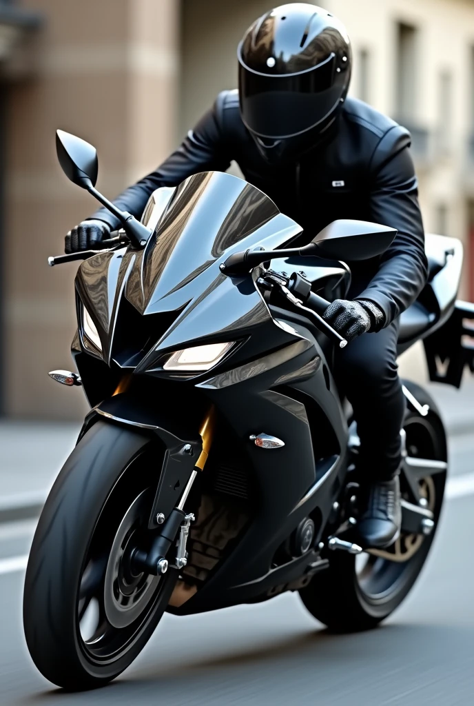CBR 250 2010 black custom sport bike