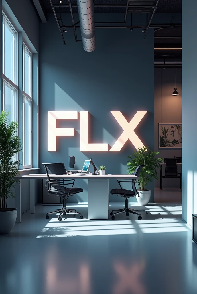 A company with a name "FLX" Modern