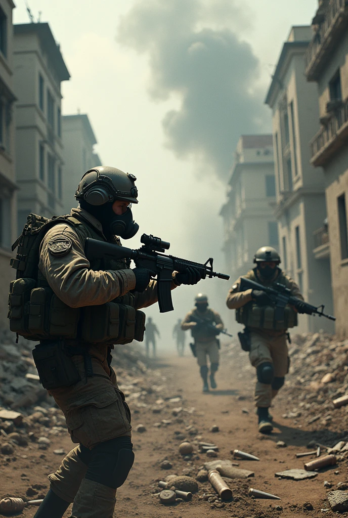 A warzone image for a clan