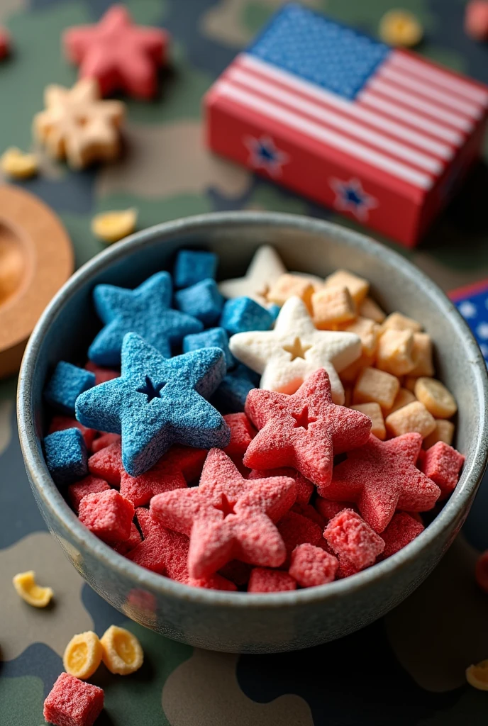A post about a cereal called Delight for an U.S. audience that Be it for the Military