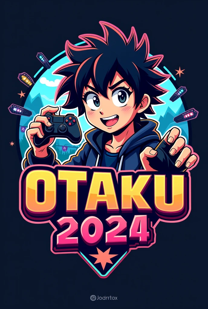 Create an Otaku gamer logo 
