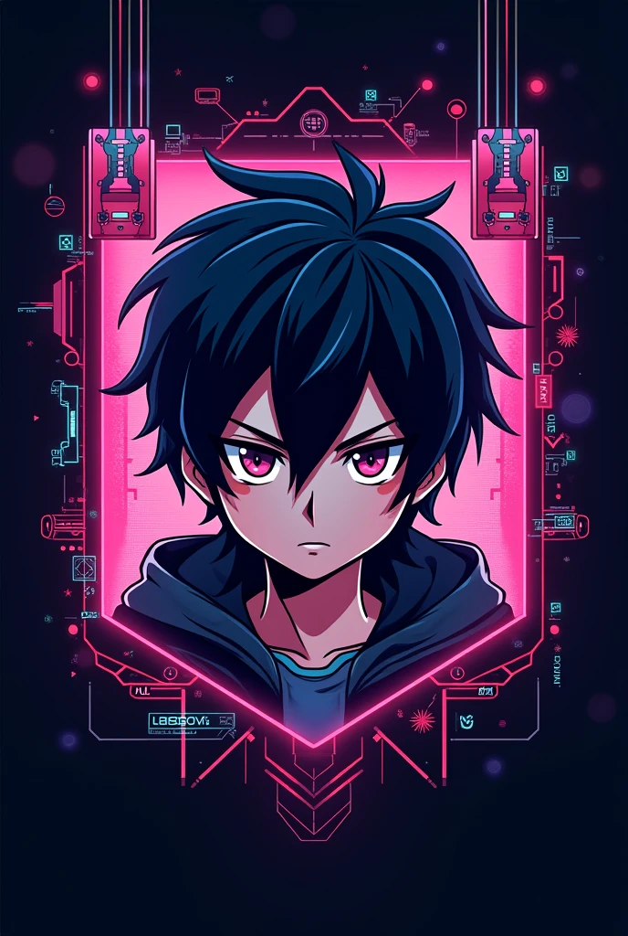 Create an Otaku gamer logo