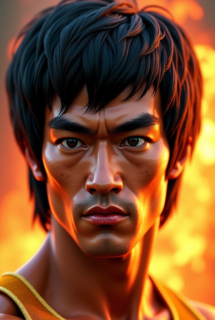 On a mask inspired by Bruce Lee