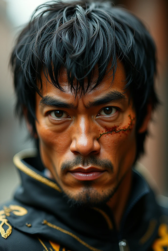About a mask inspired by Bruce Lee a mask.