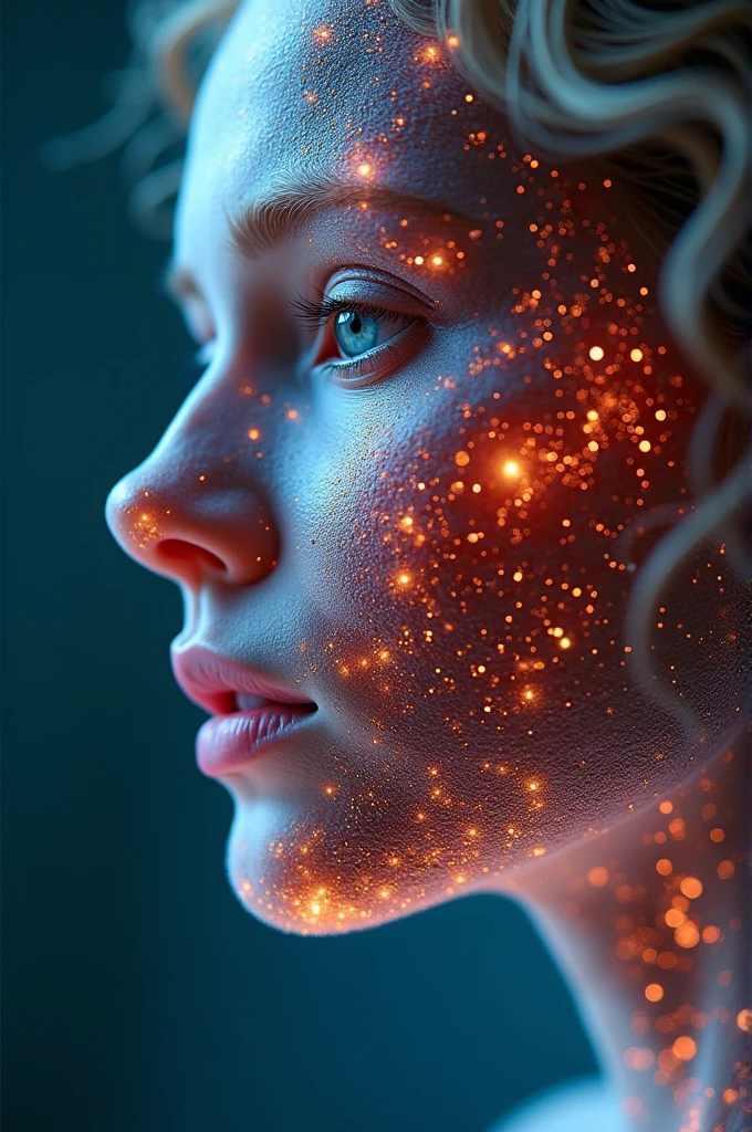 ((best quality)), ((masterpiece)), (detailed), perfect face Cellular transformation is the process by which a cell acquires foreign genetic material and incorporates it into its own DNA. I WOULD LIKE SOME IMAGE THAT SHOWS THIS PROCESS