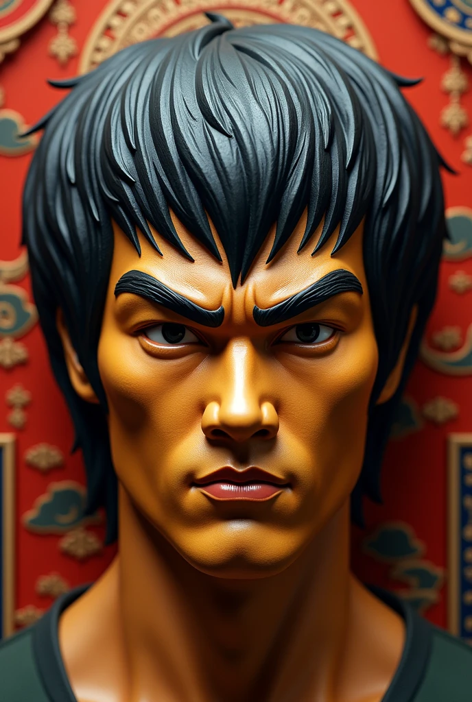 About a mask inspired by Bruce Lee a mask.