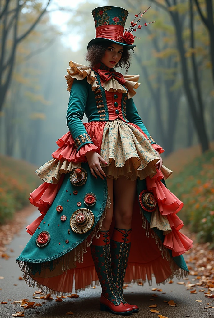 A clothing design that doesn&#39;t exist with a Mad Hatter theme