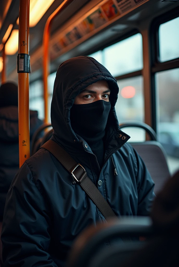 Robbery on a bus 