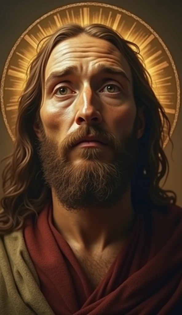 Make the face of Jesus Christ realistic