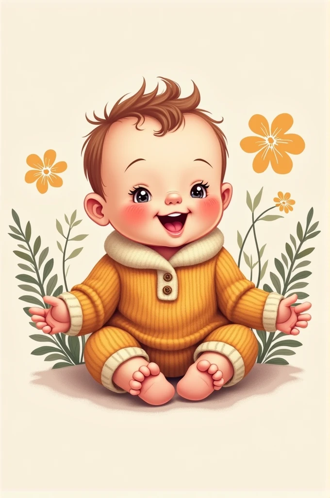 A logo for a baby clothing store