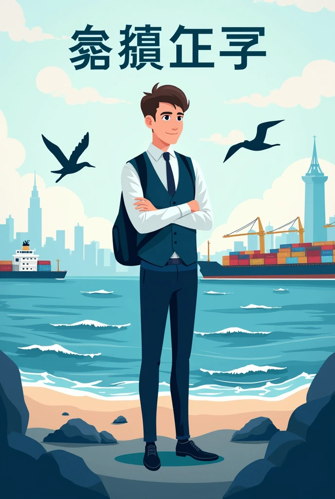 A poster for a training workshop entitled "Aquatic legislation for shipping agents "