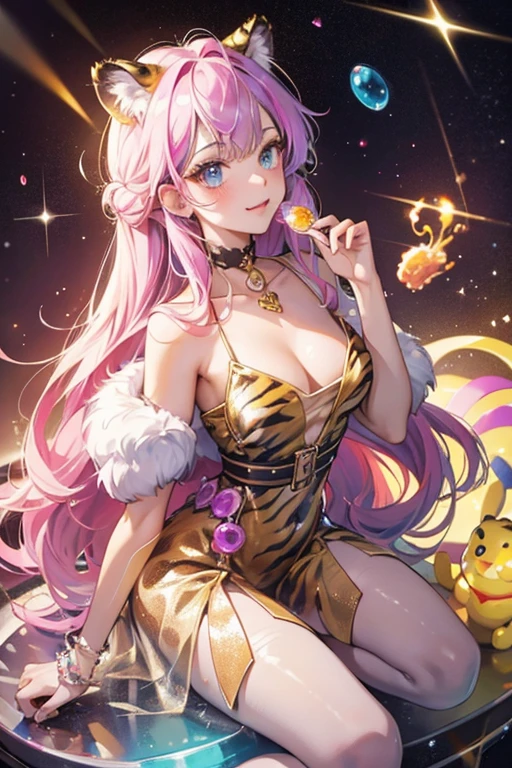 tiger girl; sprinkles; SPARKLE; GLITTER; METALIC; HOLOGRAPHIC; JELLY; bubbles; fluffy