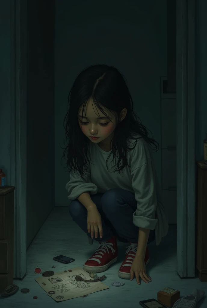A girl with an invisible father who was never with her