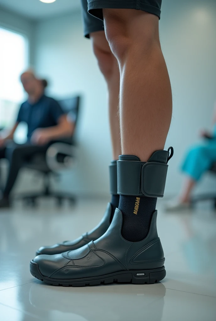 Footwear adapted for people who have one leg longer than the other or dysmetria