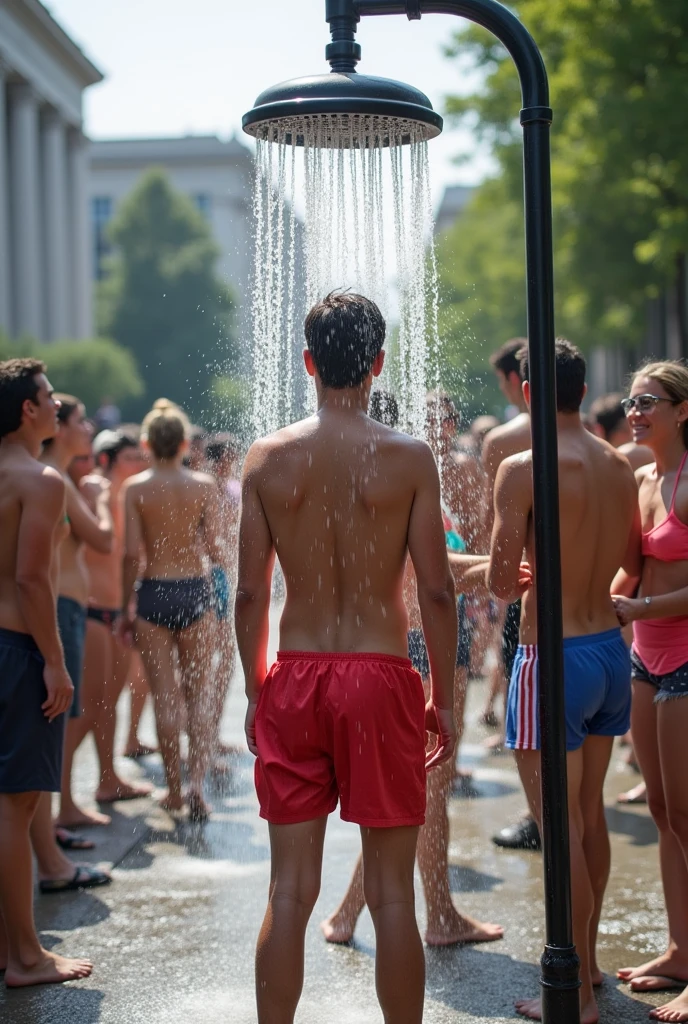Public shower