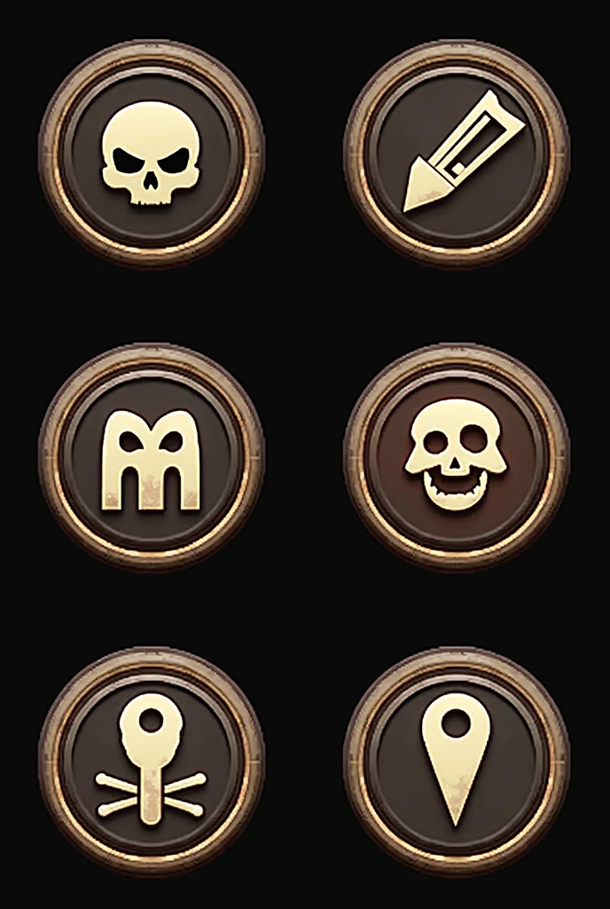 Sea of Thieves themed twitch channel badges