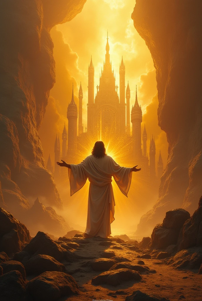 Make Jesus Christ a city of shining gold