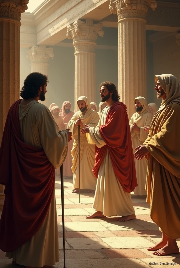 Matthew 21:12-13 Jesus entered the temple and drove out all those who were selling and buying. He overturned the tables of the money changers and the seats of those who sold doves, and said to them,: ― It is written: “My house will be called a house of prayer”, but you are making it a “den of thieves”.