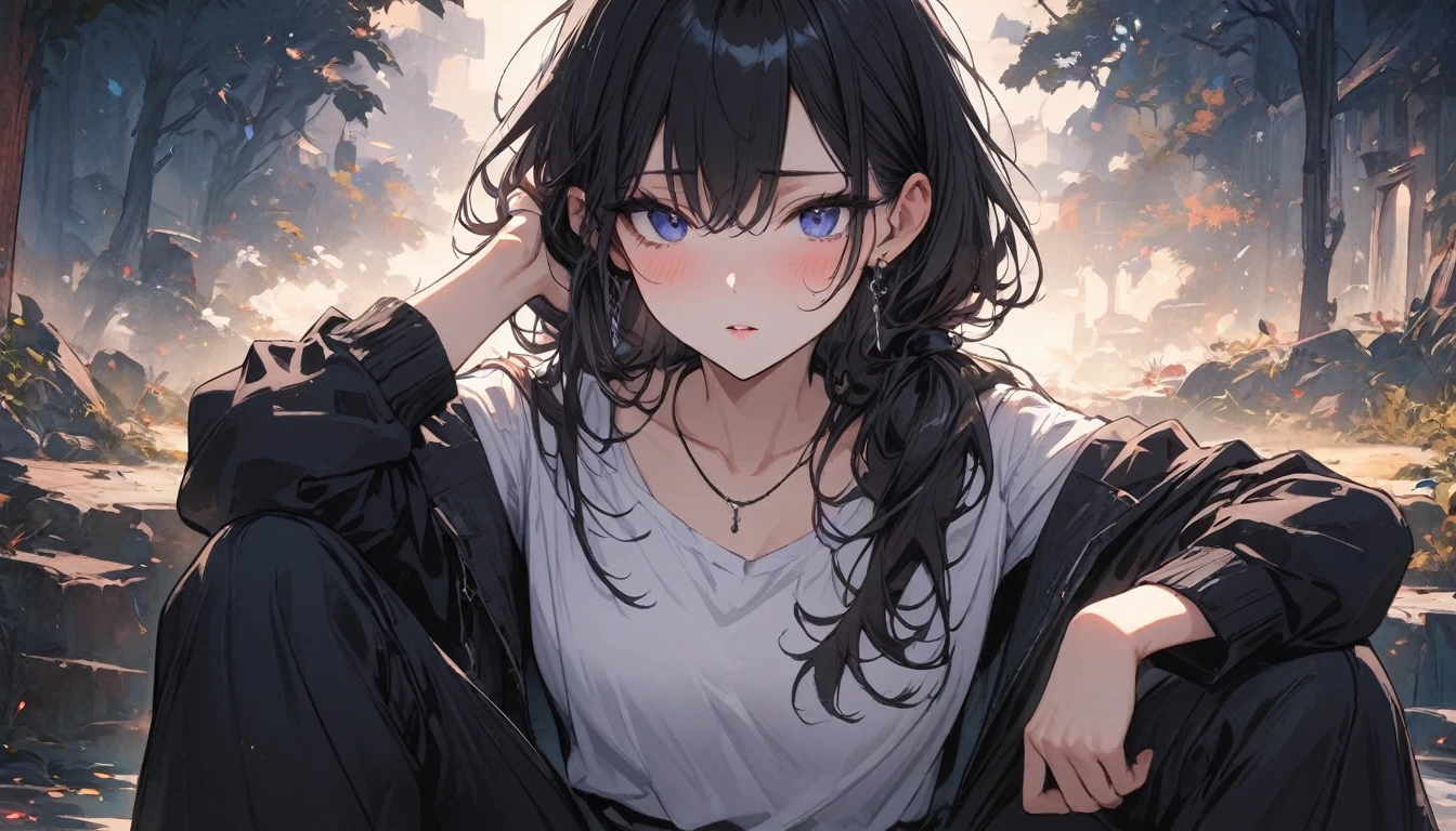 (masterpiece, Highest quality:1.2), 1 girl, alone
