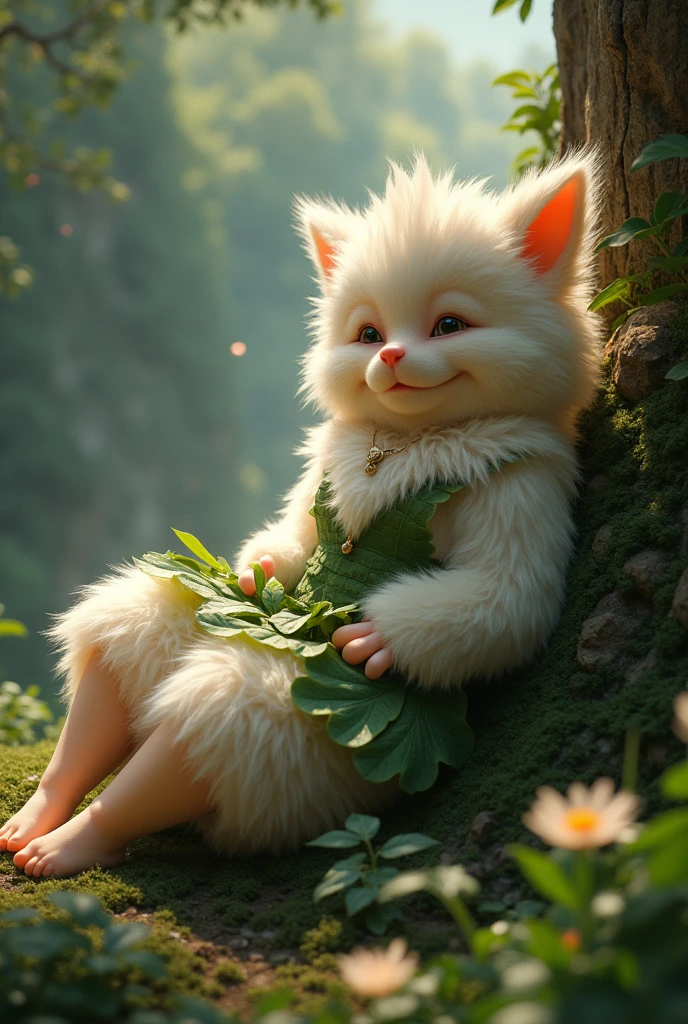 por Kenket, by totesfleisch8, (by thebigslick, por silverfox5213:0.8), (Por Syuro:0.2), hairy elora, detailed and extremely flufflyy body fur, fluffly, work of art, looking at beautiful scenery, detailed back ground, glad, dress of leaves, (loaded on e621,8k, CRU photo, high resolution,high qualiy), ((work of art)), female, (wear a shirt and no bottom), (from front view), (cinematic lighting), backlight, (shadowed), detailed back ground, by dagasi, (by Personalami), [por Ruan Jia], photorrealistic, hyper realist