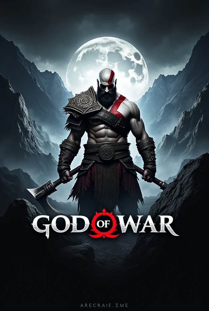 Make me a logo for selling God of War themed video games