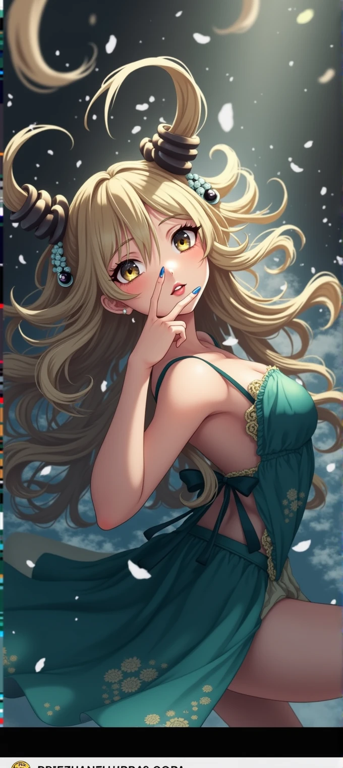 A beautiful anime girl, detailed facial features, large expressive eyes, long eyelashes, delicate nose, full lips, flawless skin, long flowing hair, intricate details, cinematic lighting, vibrant colors, fantasy environment, dramatic pose, dynamic action, high resolution, 8K, best quality, photorealistic, masterpiece