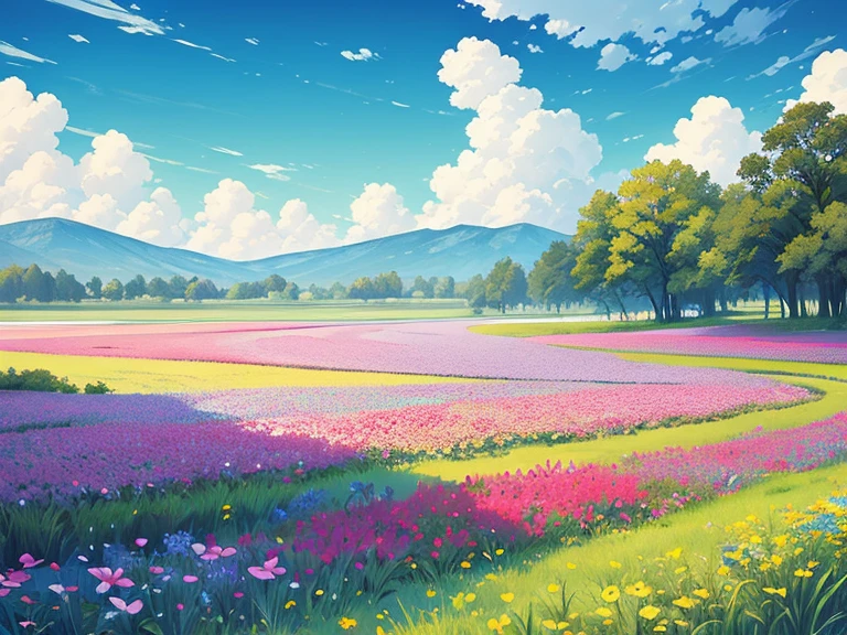 Nature、Magnificent View、Marshland、Flower Field