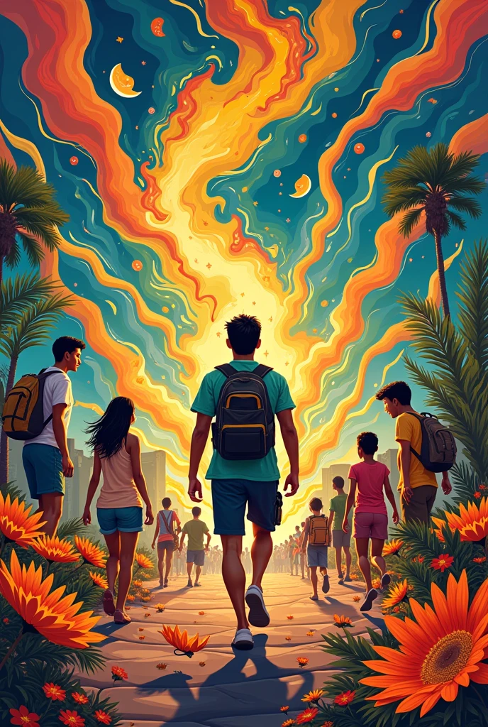 poster about “pangarap at laya, itaguyod sa wika