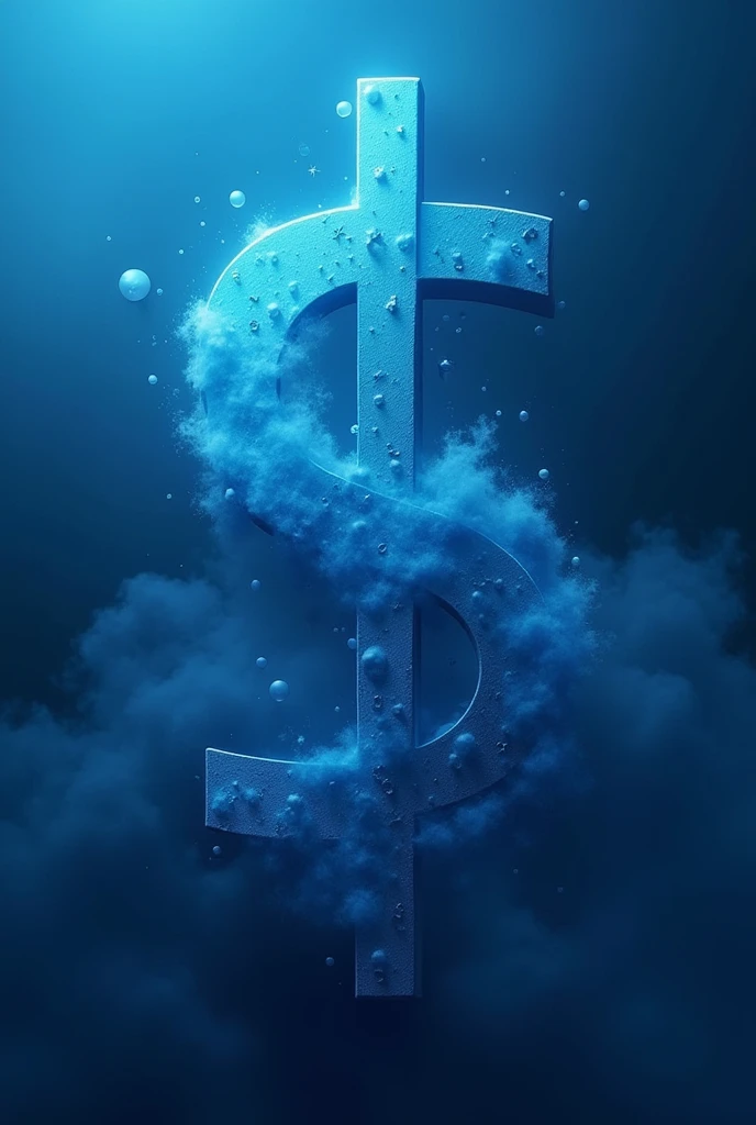create image about algebra blue tones