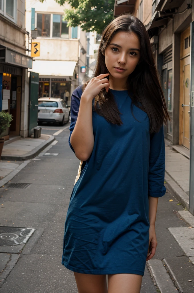 1 girl, random pose, random background