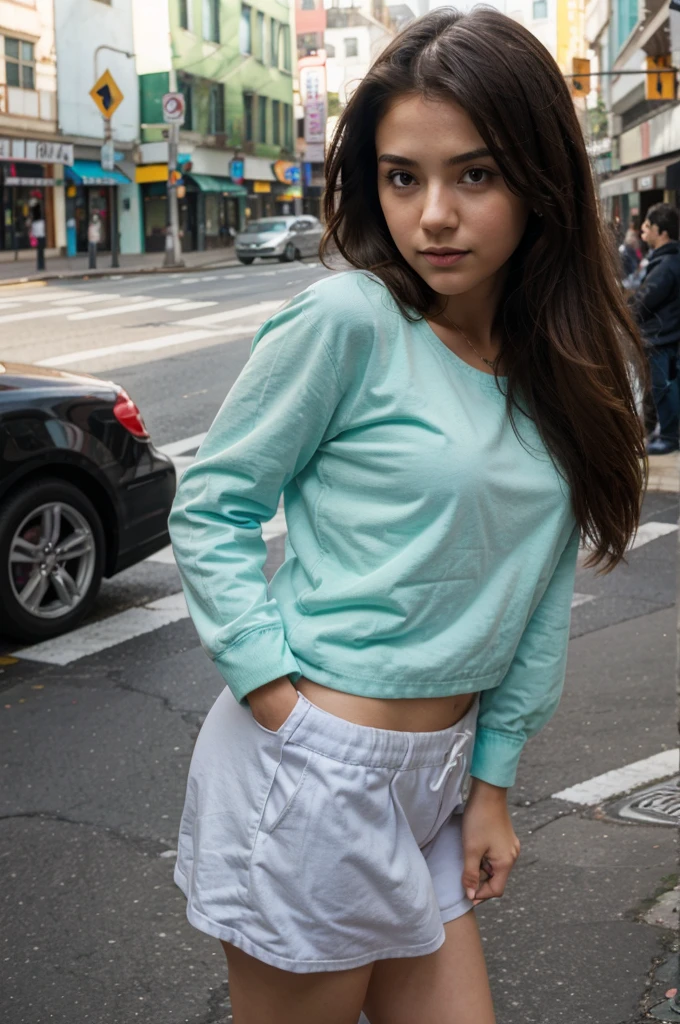 1 girl, random pose, random background