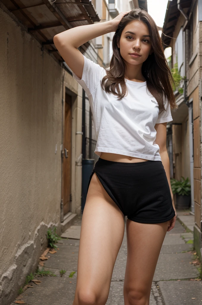 1 girl, random pose, random background