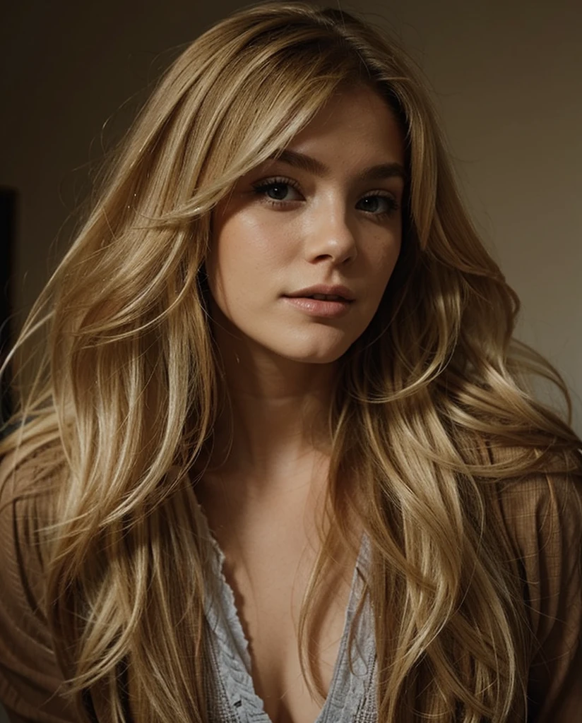 Blond hair