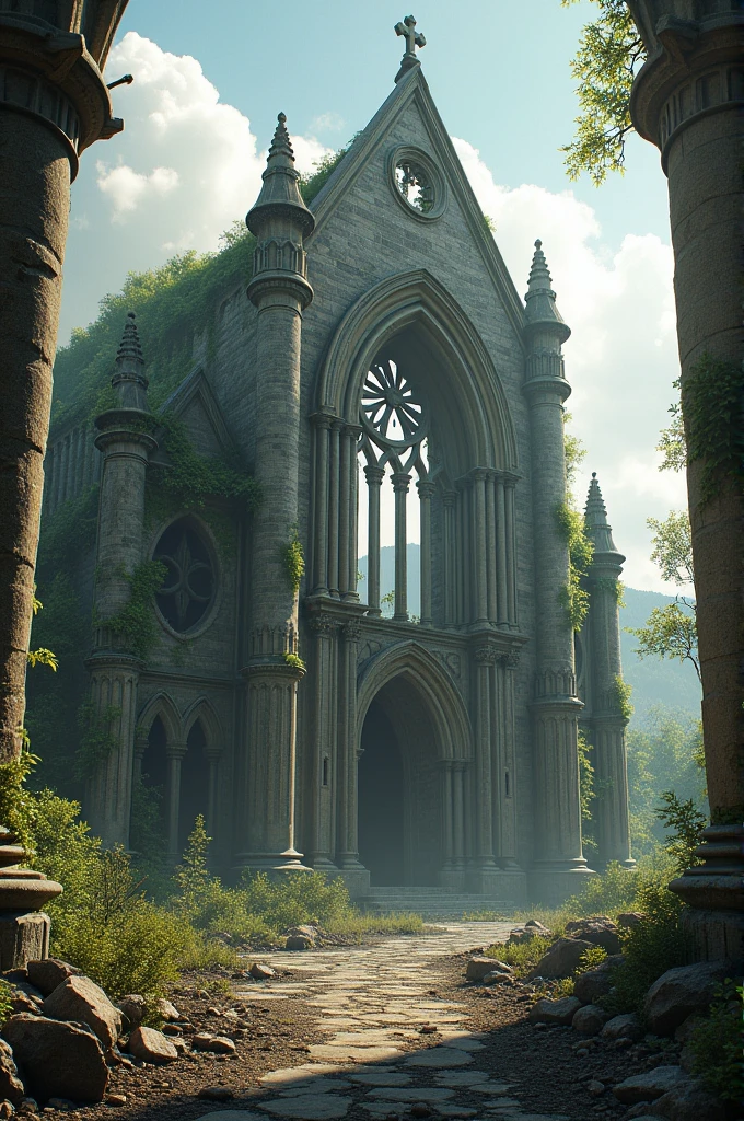 Crumbling church destroyed