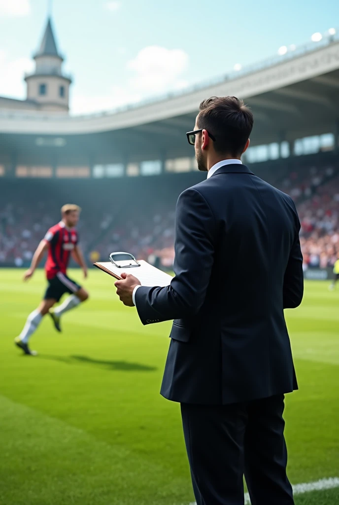 The Milan scout was watching him