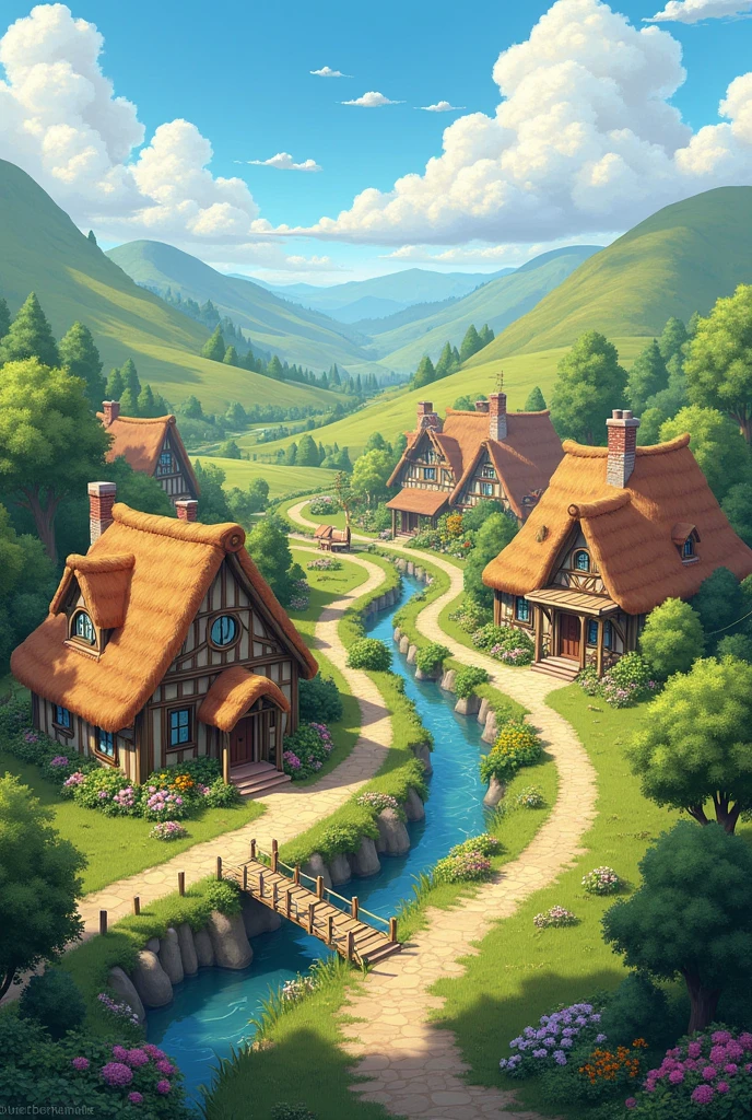 Beautiful village
