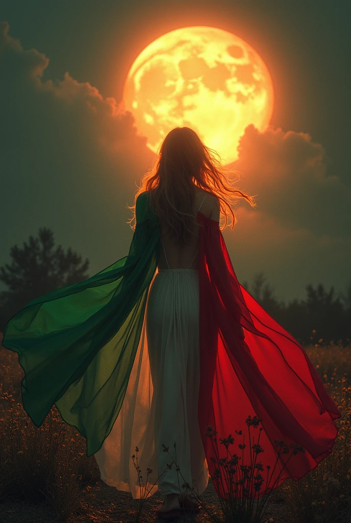 I want one soon, with the name "dawn" in front with the colors of the Italian flag, and with behind an art of dawn