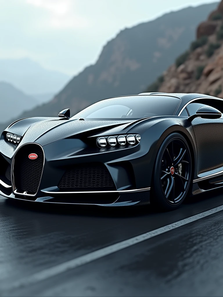 Bugatti The Black Car