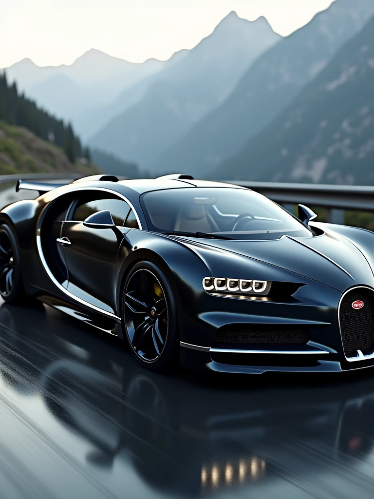Bugatti The Black Car