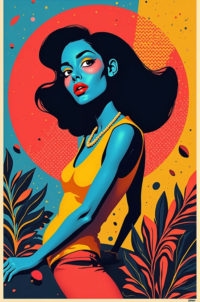 Crie uma pop art

