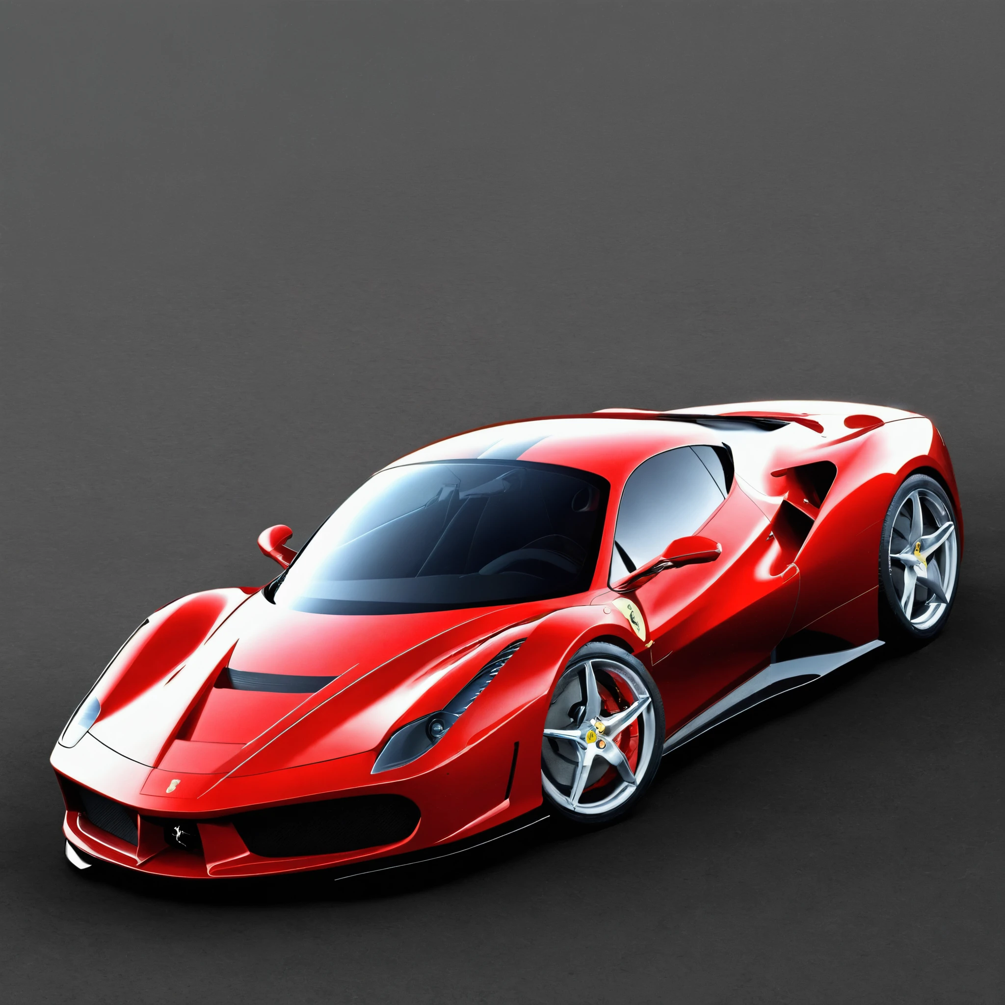 Make a super sports car that looks like a ferrari AND a bigatti