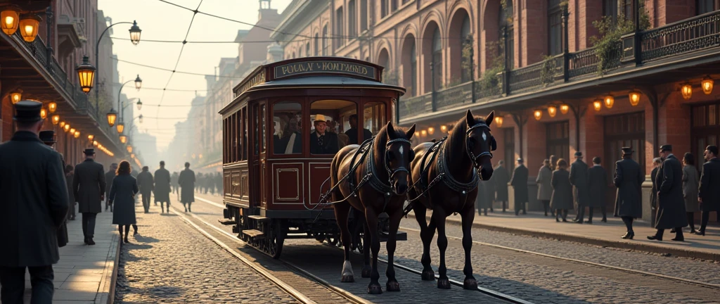 Horsecar railway