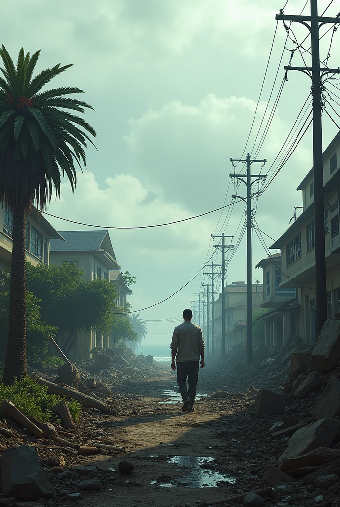 Uruguay after a category 5 hurricane