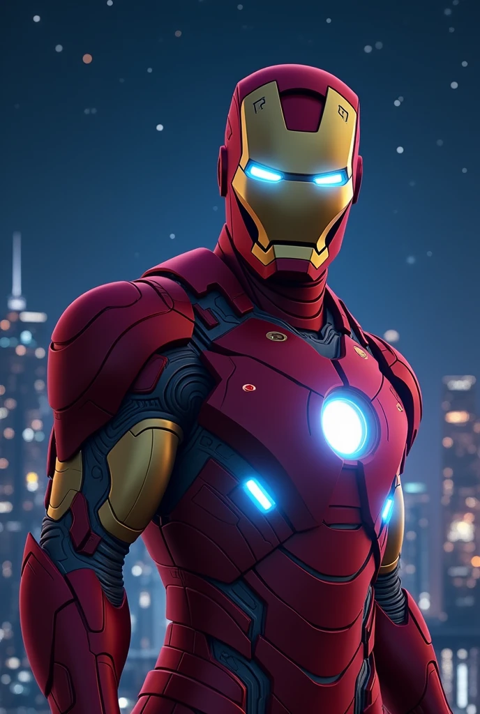 Ironman、night、