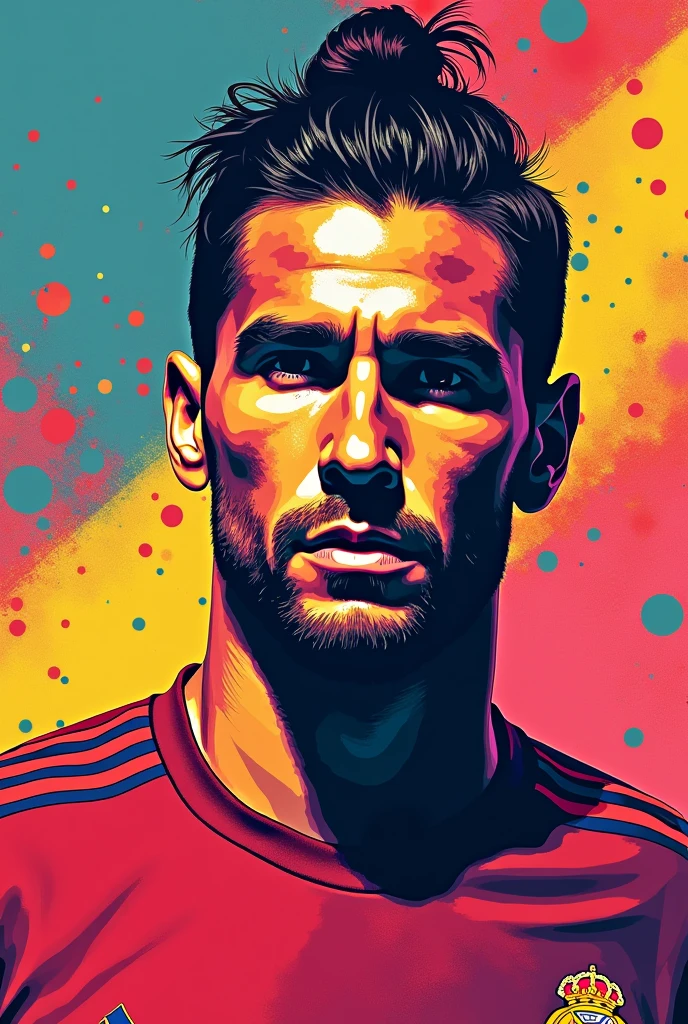 Pop art by Sergio Ramos