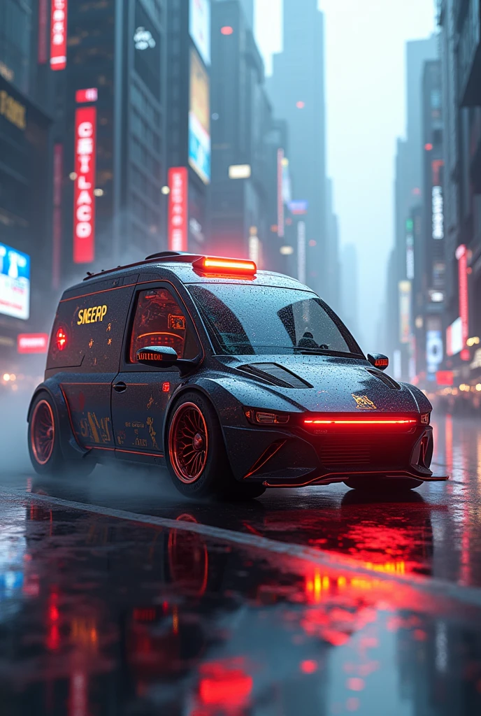 ambulance with the name SMEERP.
