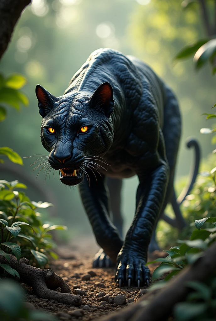 black panther mix snake